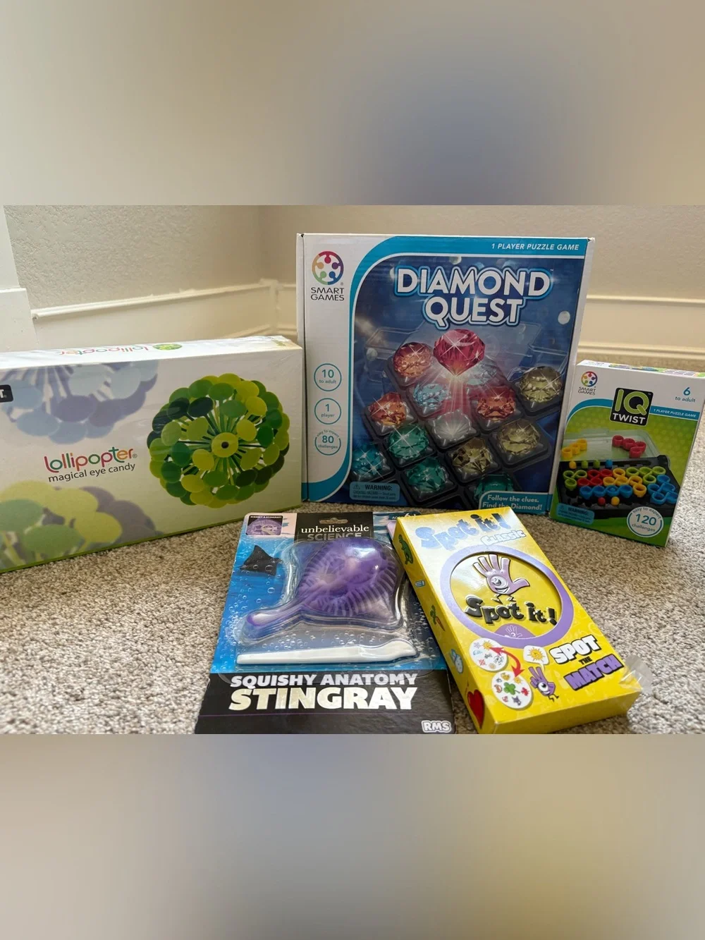 Kids‎ STEM Game Bundle- Includes 5 NWT Games / Toys